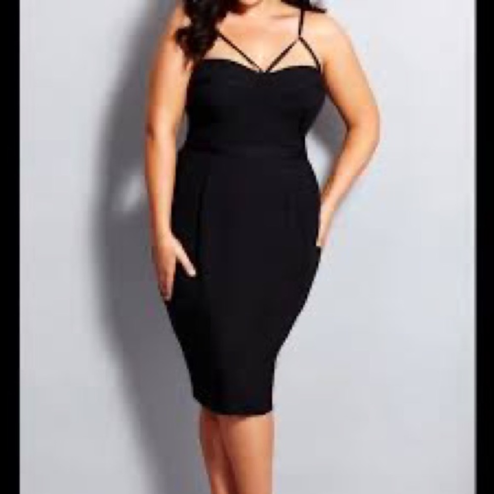 Sexy Black City Chic Dress